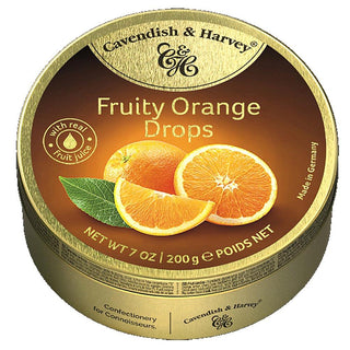 Cavendish & Harvey Fruity Orange Drops - 7 oz / 200 g - Euro Food Mart