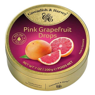 Cavendish & Harvey Pink Grapefruit Drops - 7 oz / 200 g - Euro Food Mart