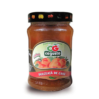 Cegusto Apricot Preserve ( Dulceata de Caise ) -380 g ( Best if used by 07/30/2024 ) - Euro Food Mart