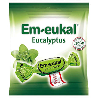 Em-Eukal Eucalyptus Menthol Drops - 50 g - Euro Food Mart