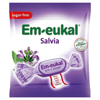 Em-Eukal Sage Drops Sugar Free - 50 g - Euro Food Mart