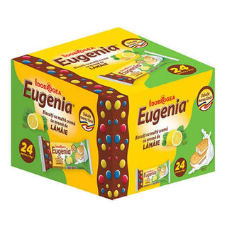 Eugenia Cookies Lemon Creme - Box of 24 pcs - Euro Food Mart