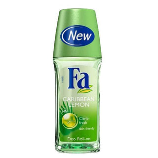 Fa Glass Roll-on Deodorant Caribbean Lemon - 50 ml - Euro Food Mart