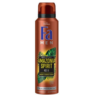 Fa Men Amazonia Spirit ( 0% Aluminium Salts ) Spray Deodorant- 150 ml - Euro Food Mart