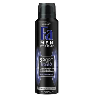 Fa Men Sport Recharge Anti Perspirant Spray Deodorant- 150 ml - Euro Food Mart
