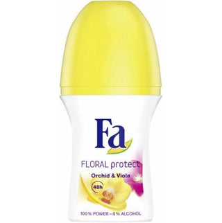 Fa Roll-On Deodorant Floral Protect Orchid & Viola - 50 ml - Euro Food Mart