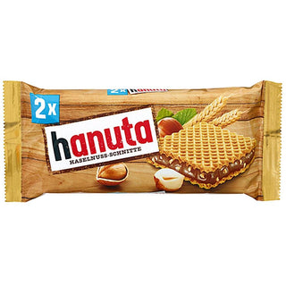 Ferrero Hanuta Wafers Filled with Hazelnut Cream 2's - 44 g - Euro Food Mart