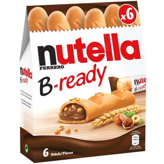 Ferrero Nutella B-ready - 6 bars x 22 g - Euro Food Mart