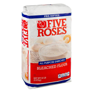 Five Roses All Purpose Enriched & Bleached Flour- 22 lb - Euro Food Mart