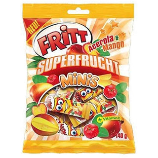 Fritt Superfrucht Mini Caramels Acerola & Mango - 140 g - Euro Food Mart