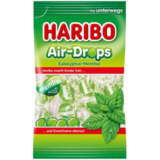 Haribo Air Drops Eukalyptus -Menthol - 100 g - Euro Food Mart
