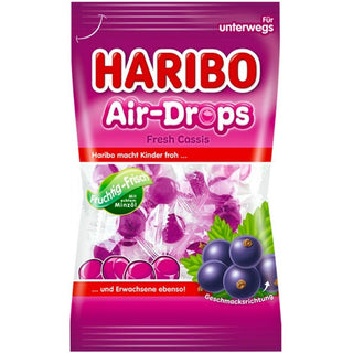 Haribo Air Drops Fresh Cassis - 100 g - Euro Food Mart