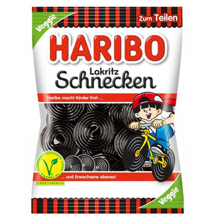 Haribo Lakritz Schnecken -175 g - Euro Food Mart