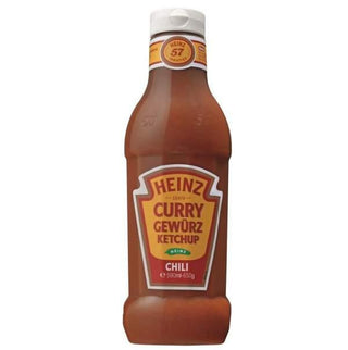 Heinz Curry Gewurz Ketchup Hot -590 ml - Euro Food Mart