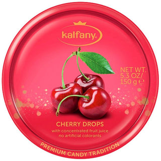 Kalfany Cherry Drops Bonbons - 150 g - Euro Food Mart