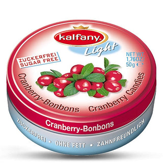 Kalfany Cranberry Sugar Free Drops -50 g - Euro Food Mart