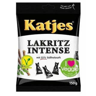 Katjes Lakritz Intense - 150 g - Euro Food Mart