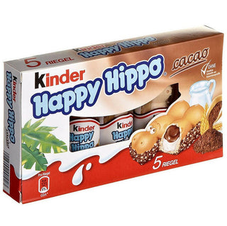 Kinder Happy Hippo Cacao - 5 pcs Box - Euro Food Mart