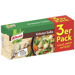 Knorr Krauter Sosse ( Herbal Sauce ) - 3 pack - Euro Food Mart