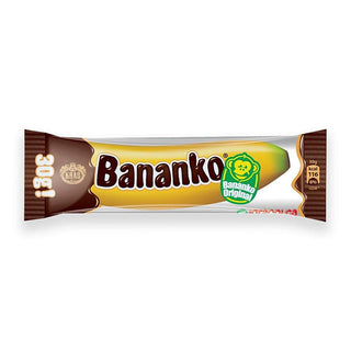 Kras Bananko Chocolate Covered Banana Flavored Dessert - 30 g - Euro Food Mart