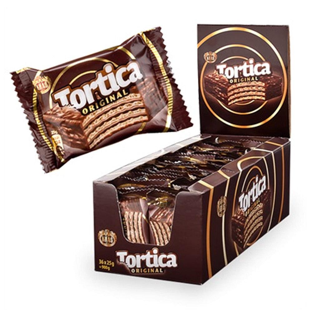 Kras Tortica Chocolate Covered Wafer - CASE OF 36 X 25 g – Euro Food Mart