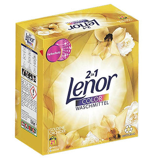 Lenor Goldene Orchidee 2 in 1 Color Detergent 1.365 Kg ( 21 WL ) - Euro Food Mart