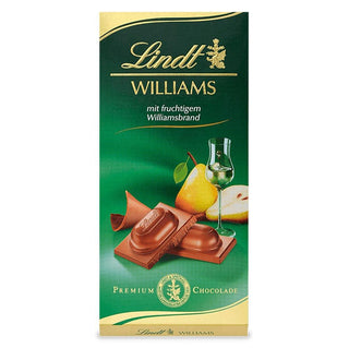 Lindt Milk Chocolate with Williams Brandy Filling - 100 g