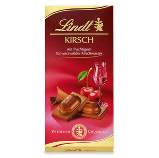 Lindt Milk Chocolate with Cherry Liquor Filling - 100 g