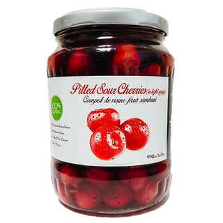 Livada Pitted Sour Cherries Compote - 690 g - Euro Food Mart