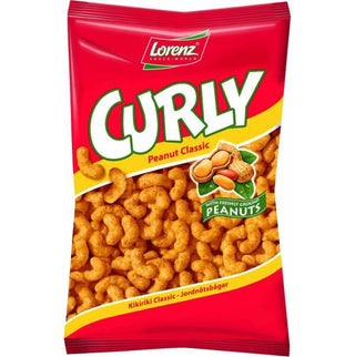 Lorenz Curly Peanut Flips - 5.29 Oz - Euro Food Mart
