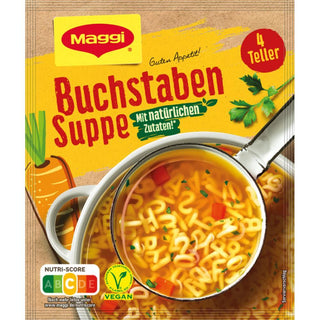 Maggi G.A. Buchstaben Suppe - Euro Food Mart
