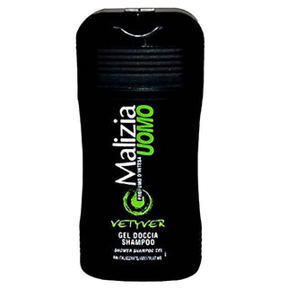 Malizia Uomo Vetyver Shower Shampoo Gel - 250 ml - Euro Food Mart