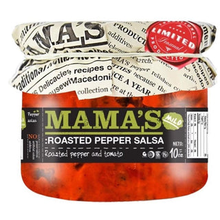 Mama's Roasted Pepper Salsa Mild - 10 oz /284 g - Euro Food Mart