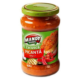 Mandy Zacusca Picanta ( Spicy Zacusca ) - 300 g - Euro Food Mart