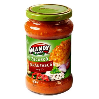 Mandy Zacusca Taraneasca ( Peasant Style Zacusca ) - 300 g - Euro Food Mart