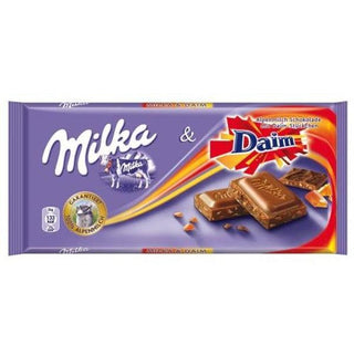 Milka & Daim Chocolate 100g - Euro Food Mart