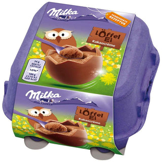 Milka Loffel Kakao Creme Filled Eggs - 136 g - Euro Food Mart