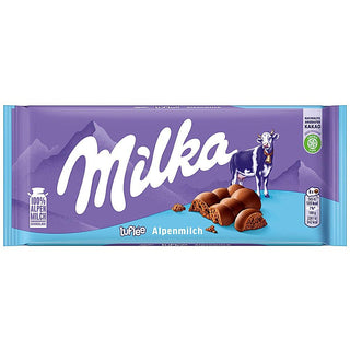 Milka Luflee Alpinemilch Chocolate - 100 g - Euro Food Mart