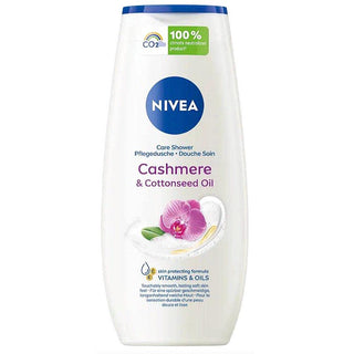 Nivea Cashmere & Cottonseed Oil Shower Cream - 250 ml - Euro Food Mart