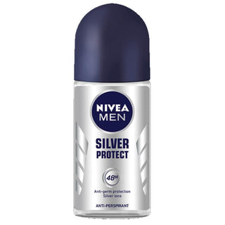Nivea Men Roll-On Deodorant Silver Protect -50 ml - Euro Food Mart