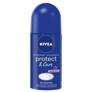 Nivea Roll-On Deodorant Protect & Care ( woman ) -50 ml - Euro Food Mart