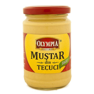 Olympia Tecuci Mustard Spicy - 314 ml - Euro Food Mart