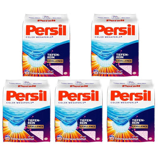 Persil Color Megaperls Laundry Detergent- CASE of 5 x 1.33 Kg / 90 Loads Total - Euro Food Mart