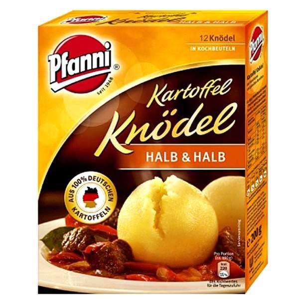 Halb Halb Pfanni 6 Kartoffel Knoedel ( Potato Dumplings ) Halb & Halb in Cooking ...