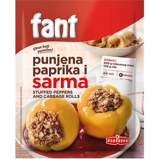 Podravka Fant Seasoning for Stuffed Pepper and Cabbage - 60 g - Euro Food Mart