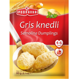 Podravka Semolina Dumplings ( Gris Knedli ) 2.2 oz / 60 g - Euro Food Mart