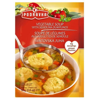 Podravka Vegetable Soup with Semolina Dumplings 2.0 oz / 58 g - Euro Food Mart