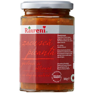 Raureni Zacusca Picanta ( Spicy Zacusca ) - 300 g - Euro Food Mart