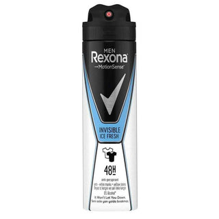 Rexona Men Spray Deodorant Invisible Ice -150ml - Euro Food Mart