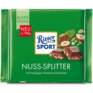 Ritter Sport Nuss Splitter Chocolate 100 g - Euro Food Mart